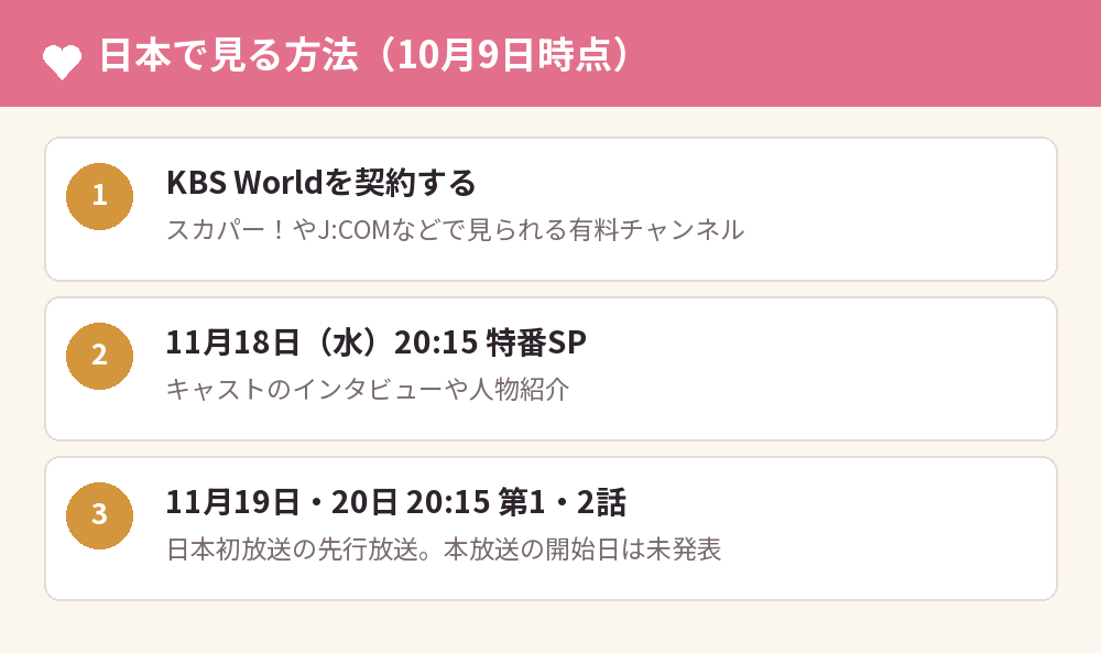 「お母さんがミチョッソヨ！」を日本で見る方法